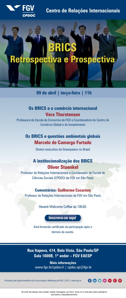 Convite Evento BRICS