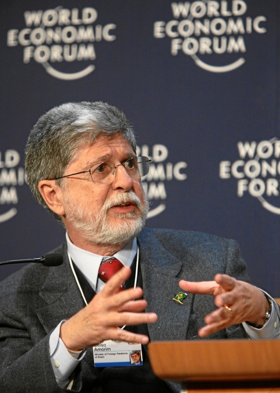 Celso Amorim  World Economic Forum Annual Meeting Davos 2008