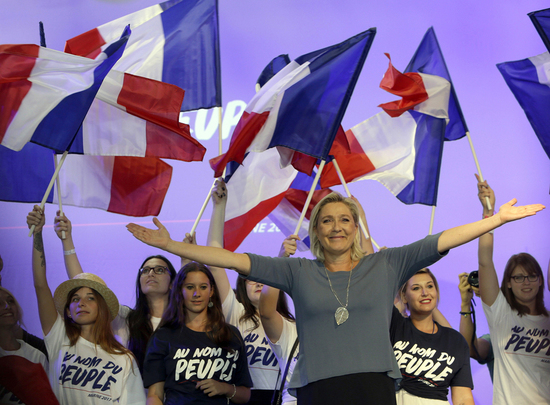 ap marine le pen french presidential election 2017